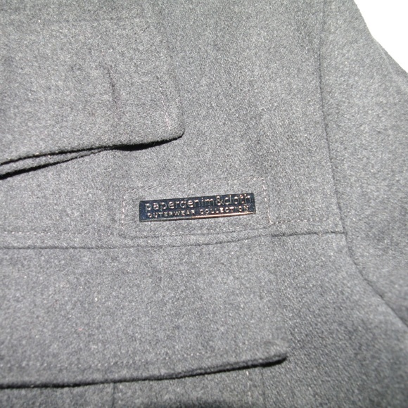 PAPER DENIM & CLOTH MEN'S WOOL COAT JACKET MEDIUM - Picture 4 of 4